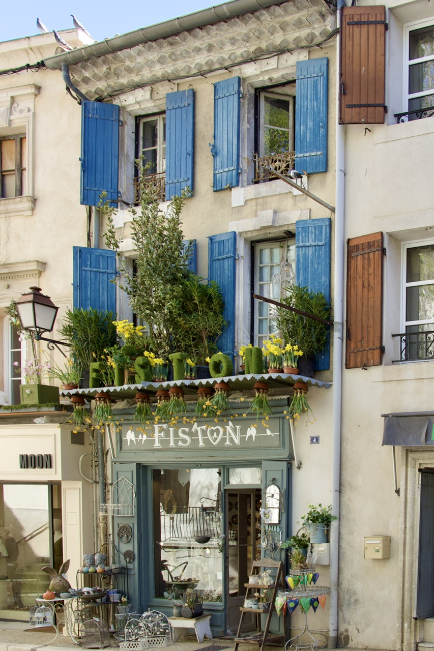 Provencense blauwe deurtje
